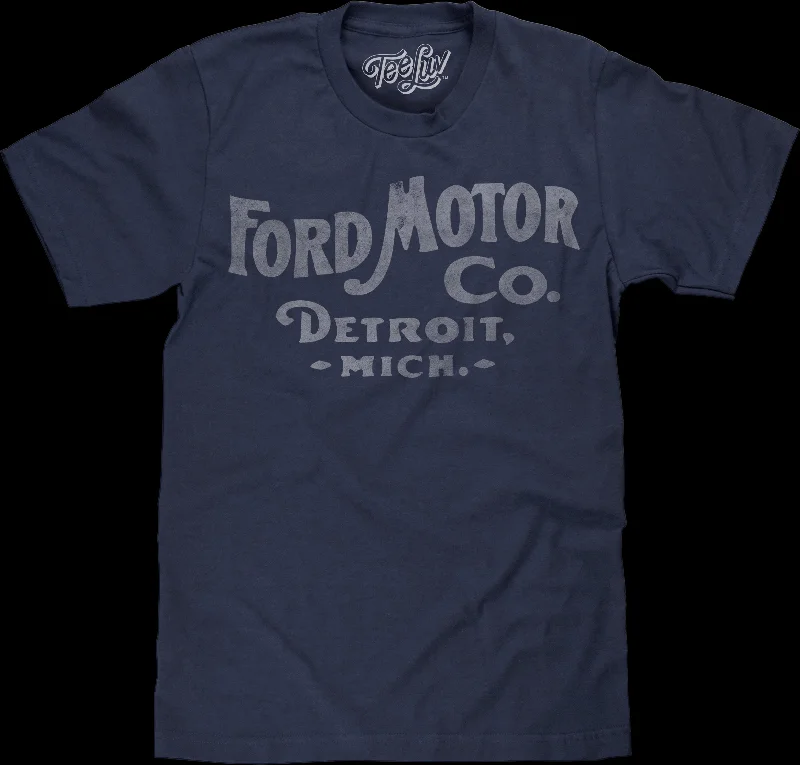 Men's geek t-shirt-Ford Motor Co. T-Shirt