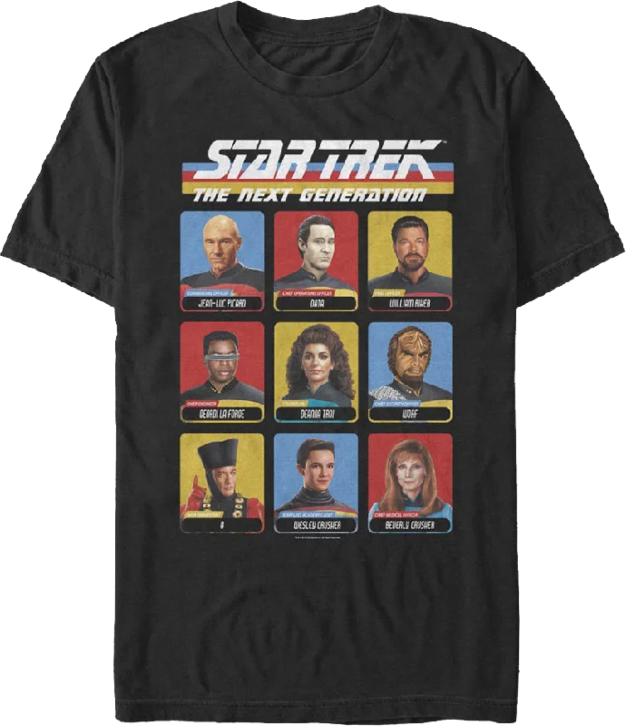 Men's sleeveless t-shirt-Iconic Characters Star Trek The Next Generation T-Shirt