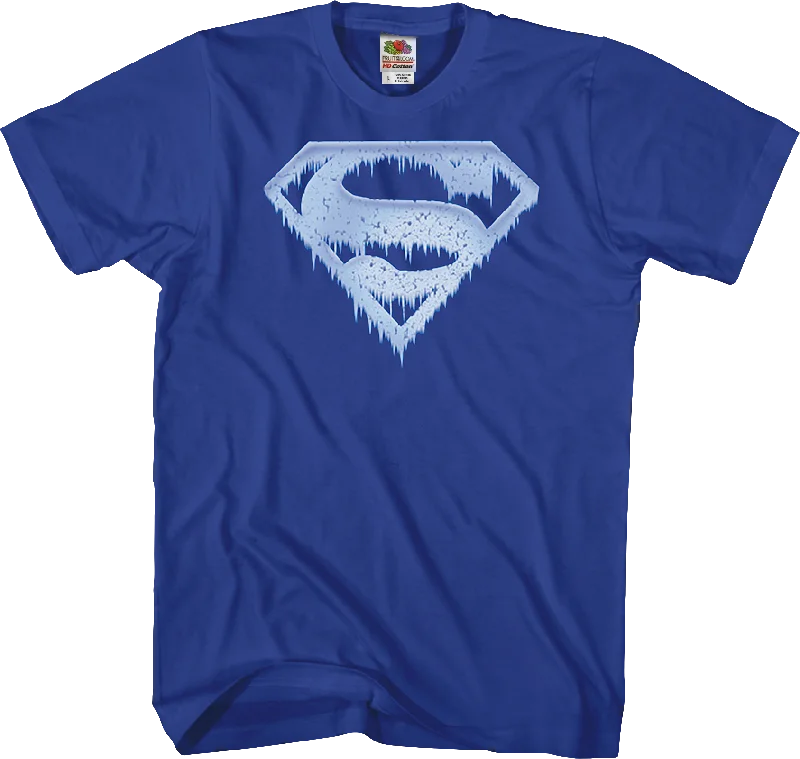 Men's personalized t-shirt-Frozen Logo Superman T-Shirt