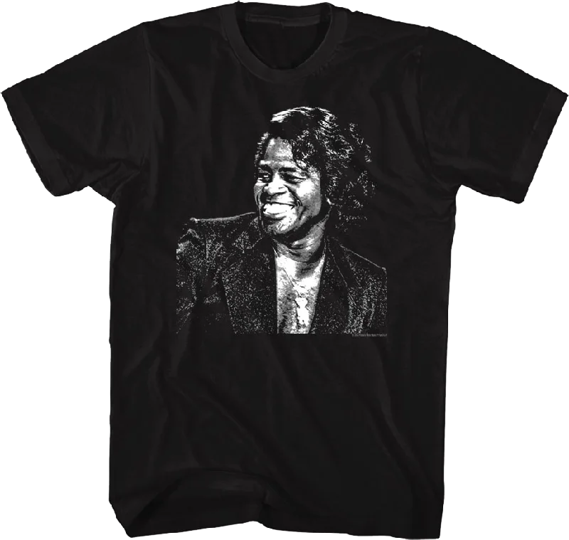 Men's musician t-shirt-Call Me Super Bad James Brown T-Shirt