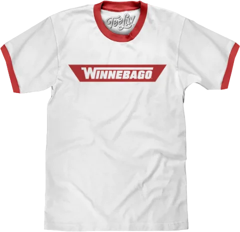 Men's military t-shirt-Winnebago Ringer Shirt