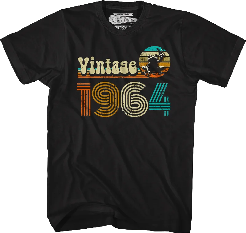 Men's casual wear t-shirt-Vintage 1964 T-Shirt