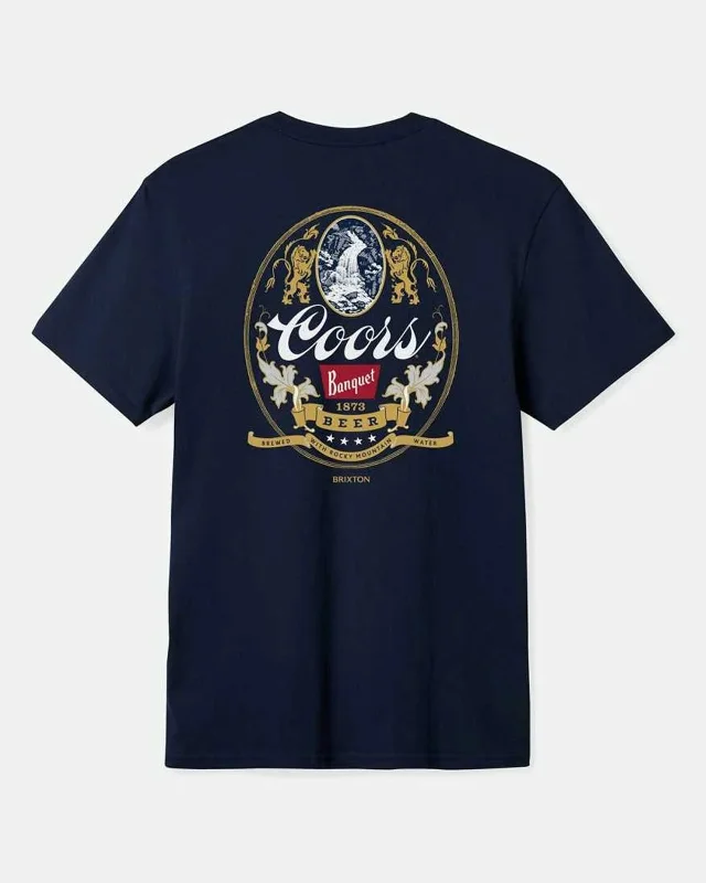 Men's team t-shirt-Coors Start Your Legacy Mountain S/S T-Shirt