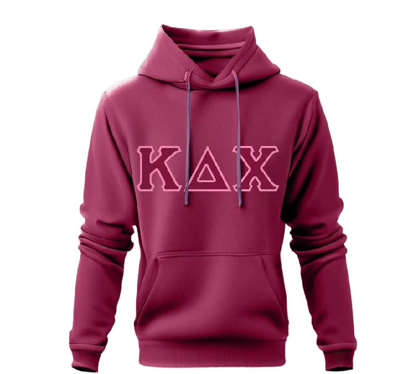 Men's pre-washed utility jacket-Kappa Delta Chi Greek Hoodie