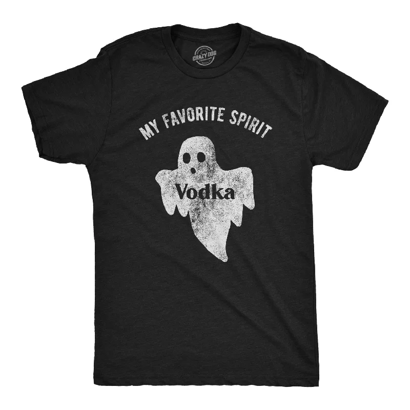 Men's superhero t-shirt-My Favorite Spirit Vodka Men's T Shirt