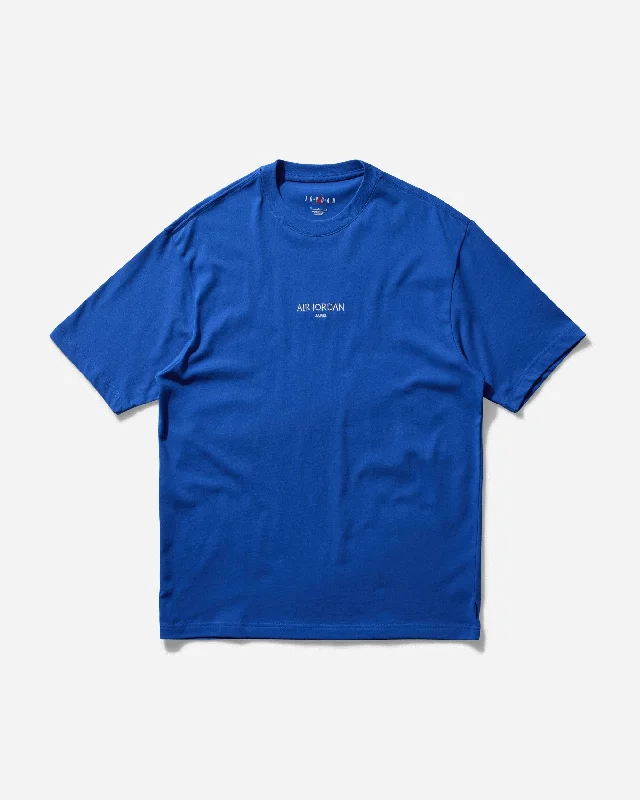 Men's short sleeve t-shirt-Men's Air Jordan Wordmark 85 T-Shirt Game Royal