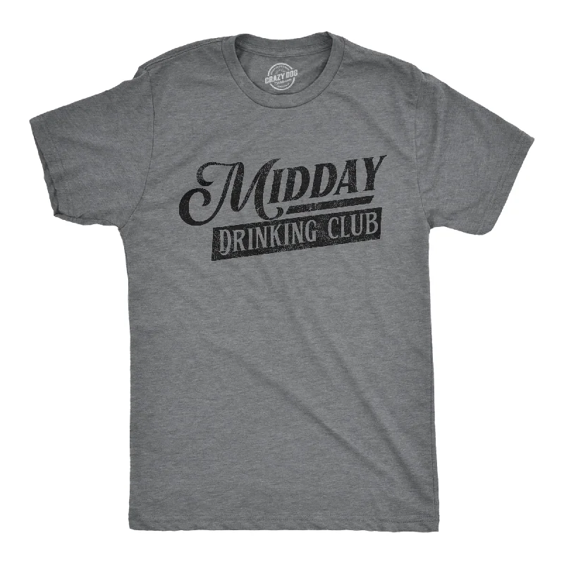 Men's V-neck t-shirt-Midday Drinking Club Men's T Shirt