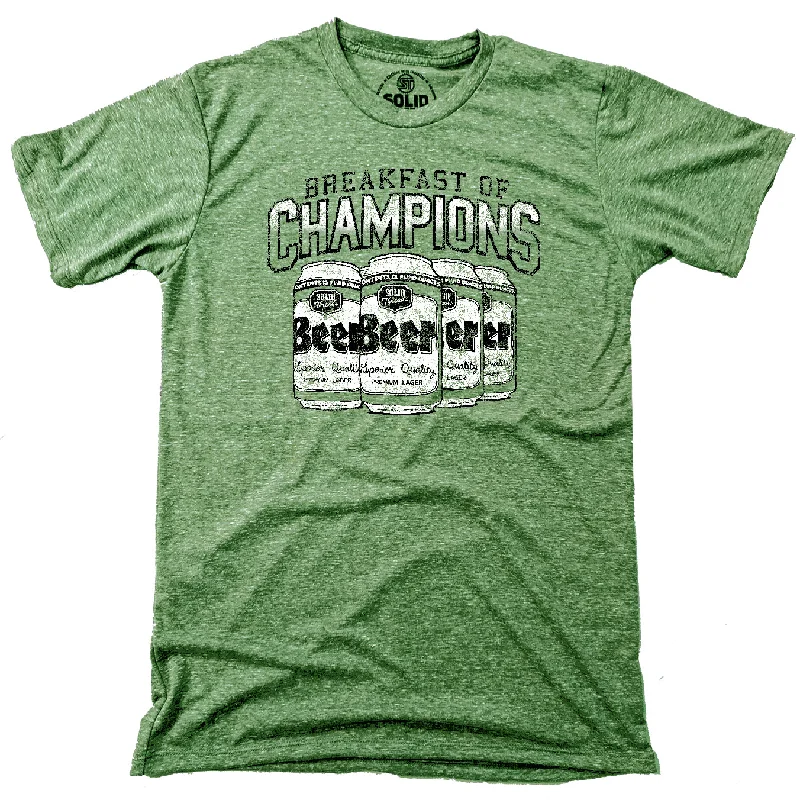 Men's sustainable t-shirt-Breakfast Of Champions T-shirt