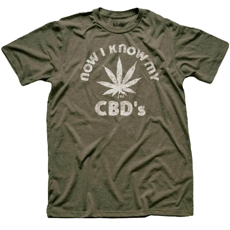 Men's TV show t-shirt-Now I Know My CBD's T-shirt