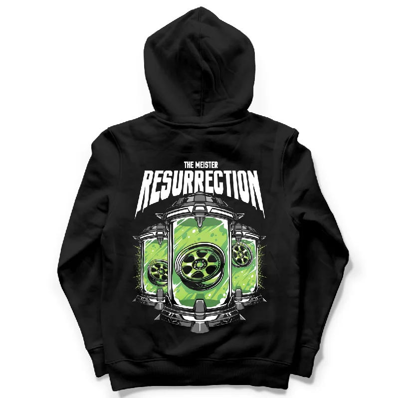 Men's relaxed fit hoodie-Resurrection Hoodie