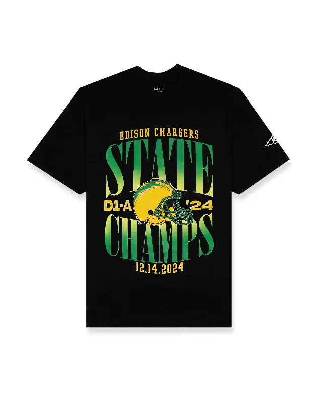 Men's golf sweatshirt-Edison State Championship S/S Tee