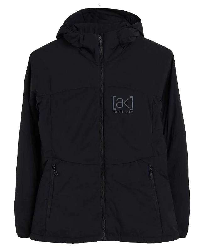 Men's antibacterial field jacket-Burton Women's [ak]® Helium Hooded Stretch Insulated Jacket - True Black