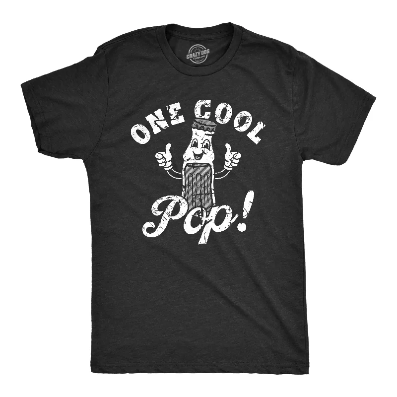 Men's solid color t-shirt-One Cool Pop Men's T Shirt