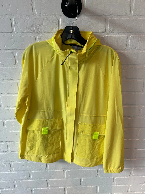 Men's summer fleece jacket-Jacket Other By Talbots In Yellow, Size: Mp