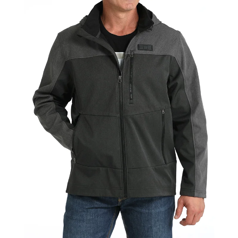 Men's ultra-light field coat-Cinch Men's Hooded Softshell Jacket