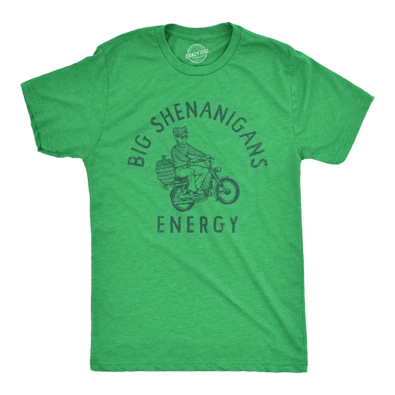 Men's breathable t-shirt-Big Shenanigans Energy Men's T Shirt