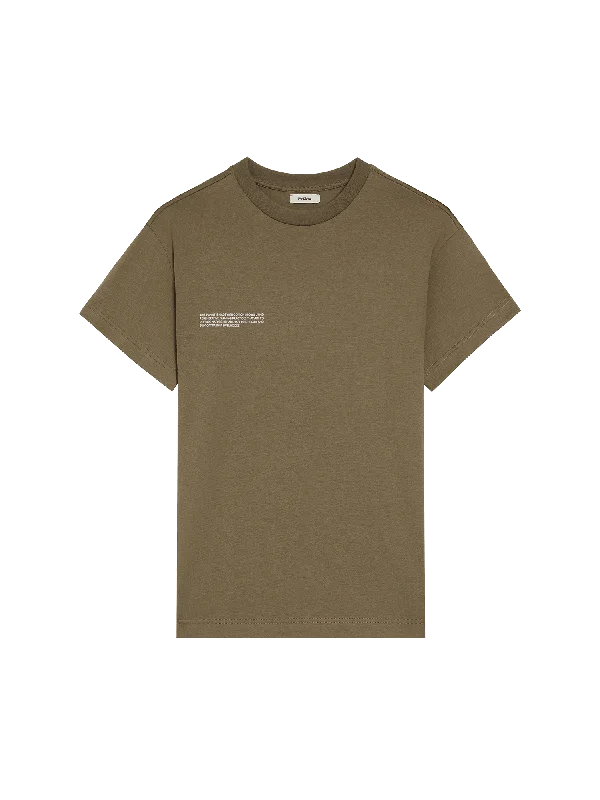 Men's oversized t-shirt-Mens In Conversion Cotton 365 T-shirt—carbon brown