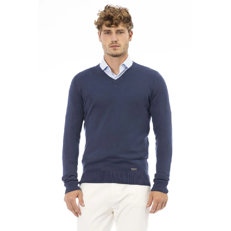 Men's modern sweater-Baldinini Trend Modal Men Men's Sweater