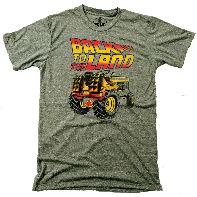 Men's horror t-shirt-Back To The Land T-shirt