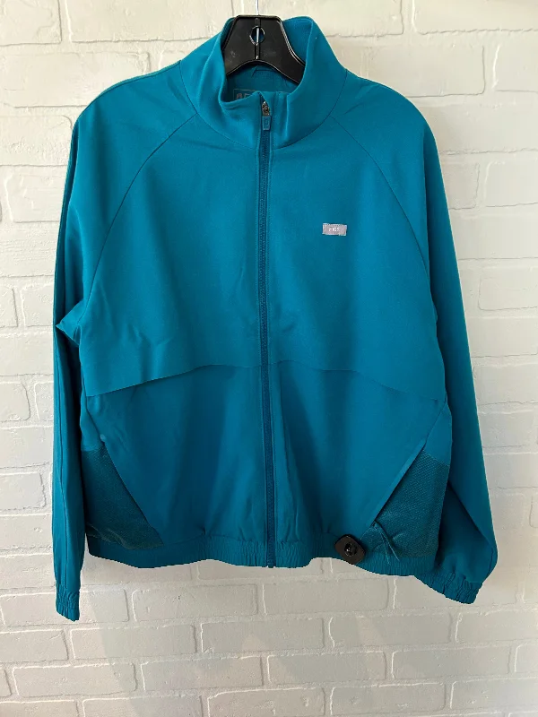 Men's breathable fleece jacket-Jacket Other By Cmc In Teal, Size: L