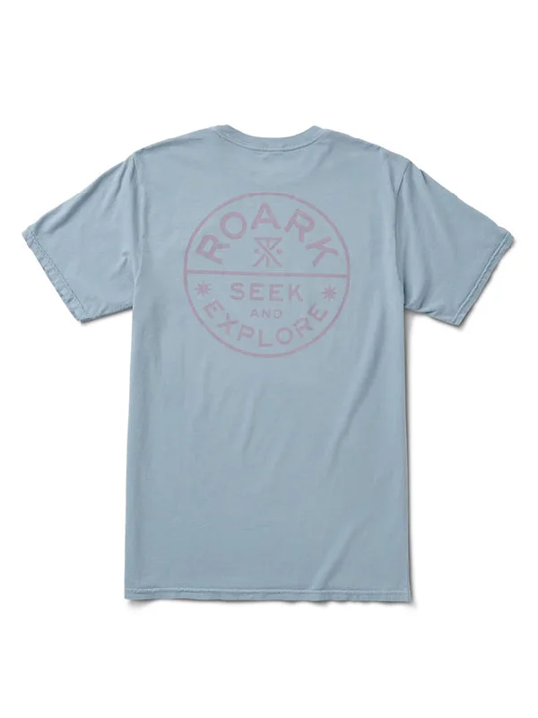 Men's skate t-shirt-Seek & Explore Signet Premium S/S T-Shirt