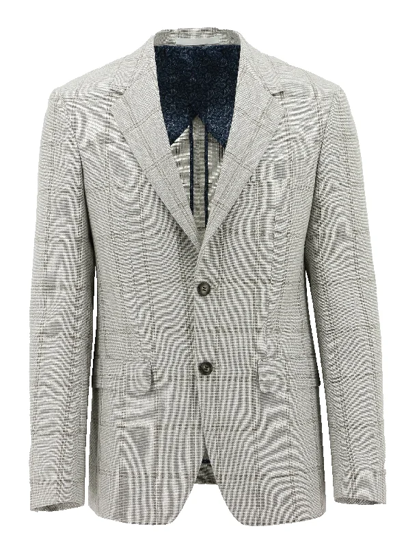 Men's fashion-forward fleece coat-Daniel Hechter 1/2 Lined Wool Linen Ritchie Jacket