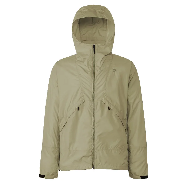 Men's lightweight raincoat-Goldwin Rip Stop Light Jacket Oak Beige