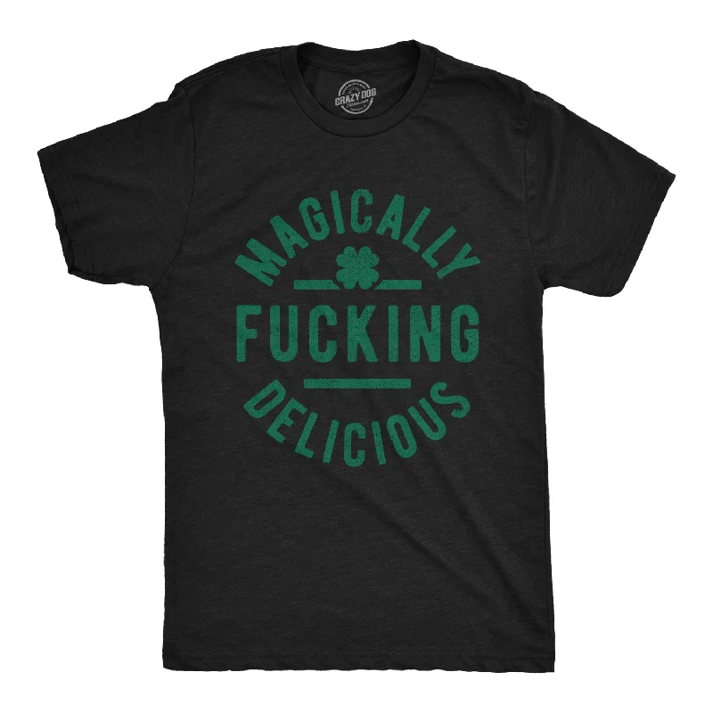 Men's logo t-shirt-Magically F*cking Delicious Men's T Shirt