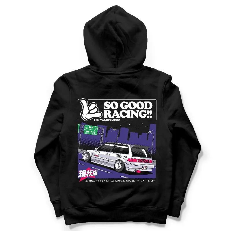 Men's lightweight hoodie-So Good Racing  Hoodie