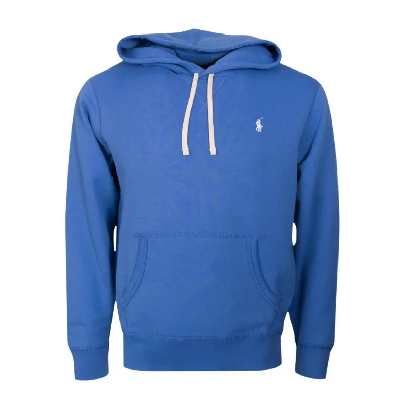 Men's summer hoodie-Polo Ralph Lauren Royal Blue Fleece Hoodie