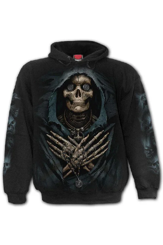 Men's casual hoodie-Ferryman - Hoody Black