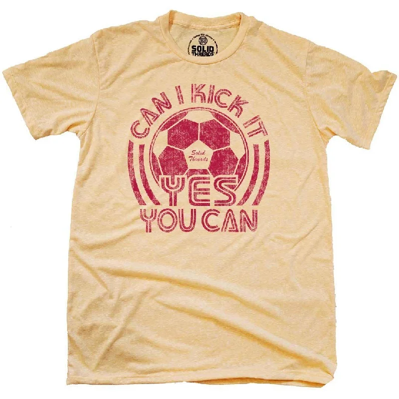 Men's band t-shirt-Can I Kick It Yes You Can T-shirt