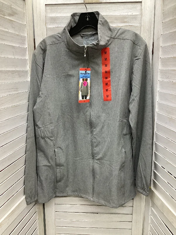 Men's sporty utility jacket-Jacket Other By Hang Ten In Grey, Size: M