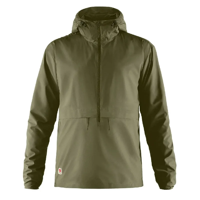 Men's versatile fleece jacket-Fjallraven High Coast Lite Anorak Green