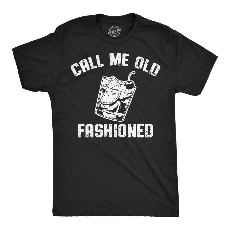 Men's trendy t-shirt-Call Me Old Fashioned Men's T Shirt