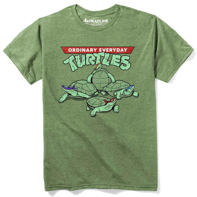 Men's fan t-shirt-Ordinary Everyday Turtles T-Shirt