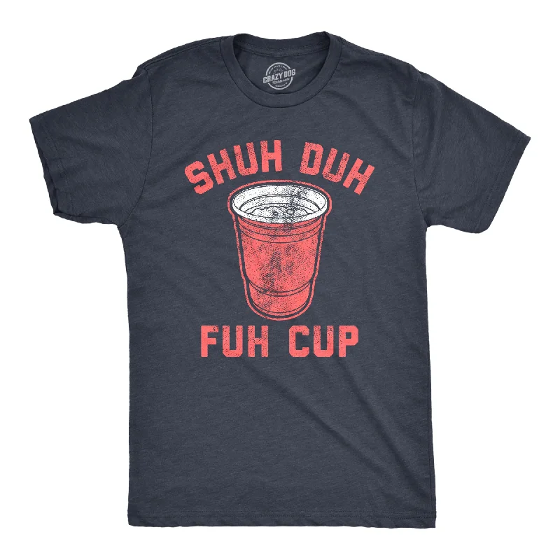 Men's sci-fi t-shirt-Shuh Duh Fuh Cup Men's T Shirt