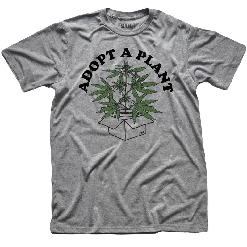 Men's soft t-shirt-Adopt a Plant T-shirt