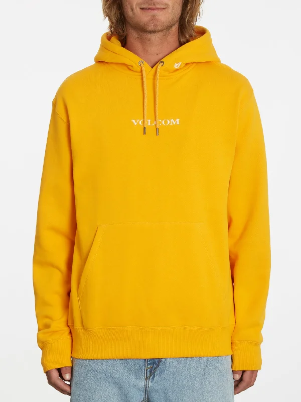 Men's pre-washed hoodie-Volcom Stone Pullover Hoodie - Sunburst