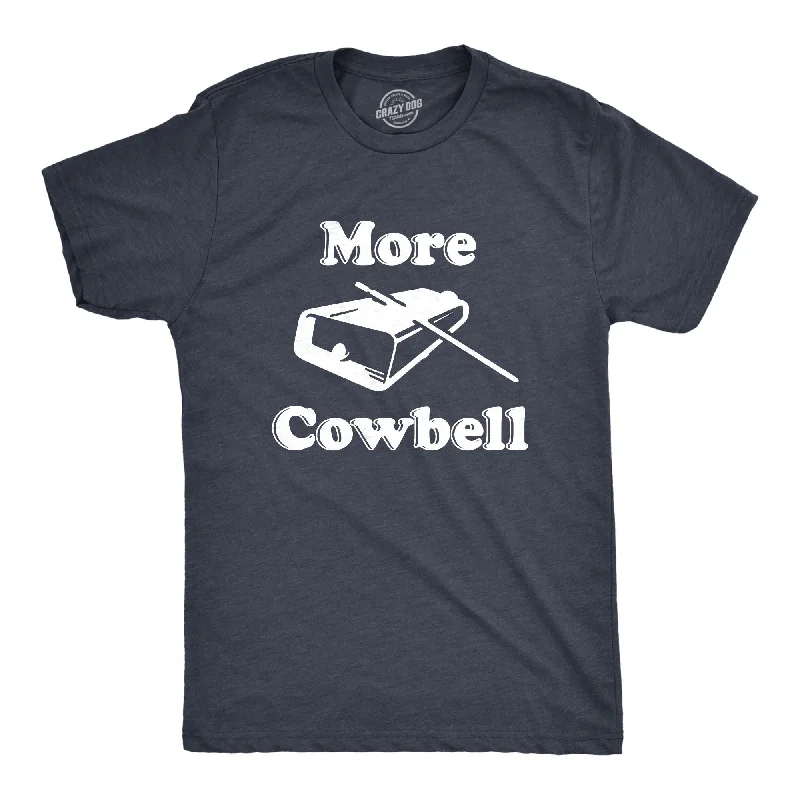 Men's travel t-shirt-More Cowbell Men's T Shirt