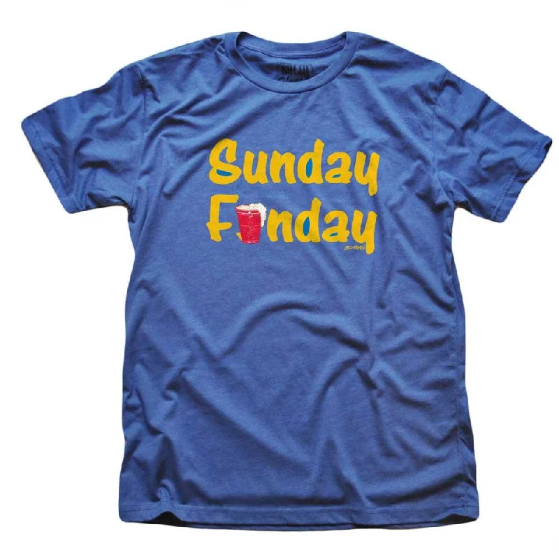 Men's funny t-shirt-Sunday Funday T-shirt