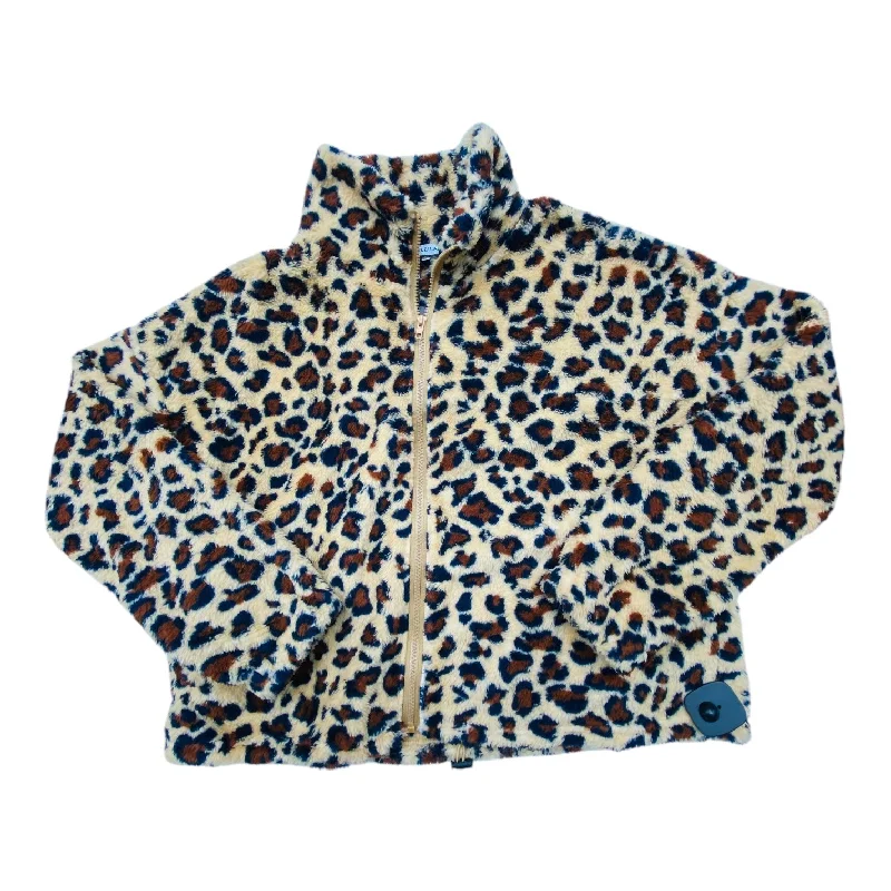 Men's high-stretch utility jacket-Jacket Faux Fur & Sherpa By Cmc In Animal Print, Size: S