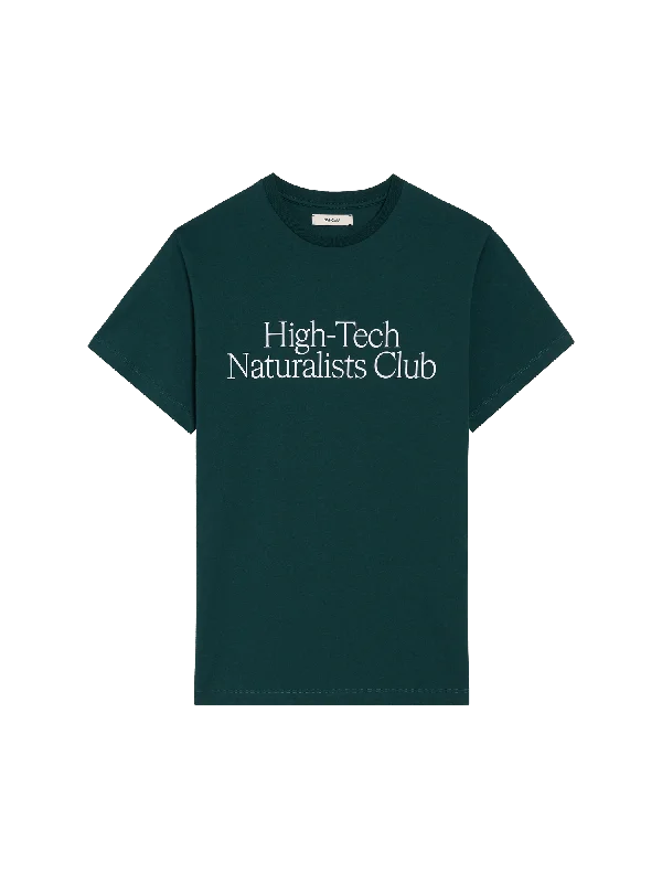 Men's sports t-shirt-Mens High-Tech Naturalists Club T-shirt—foliage green