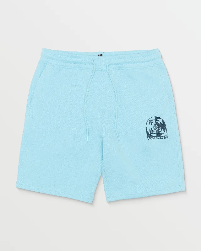 Men's summer tennis shorts-Echo Chamber Fleece Shorts - Horizon Blue