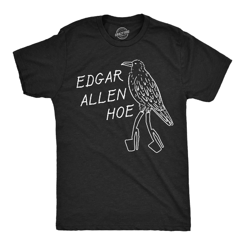 Men's crew neck t-shirt-Edgar Allen Hoe Men's T Shirt