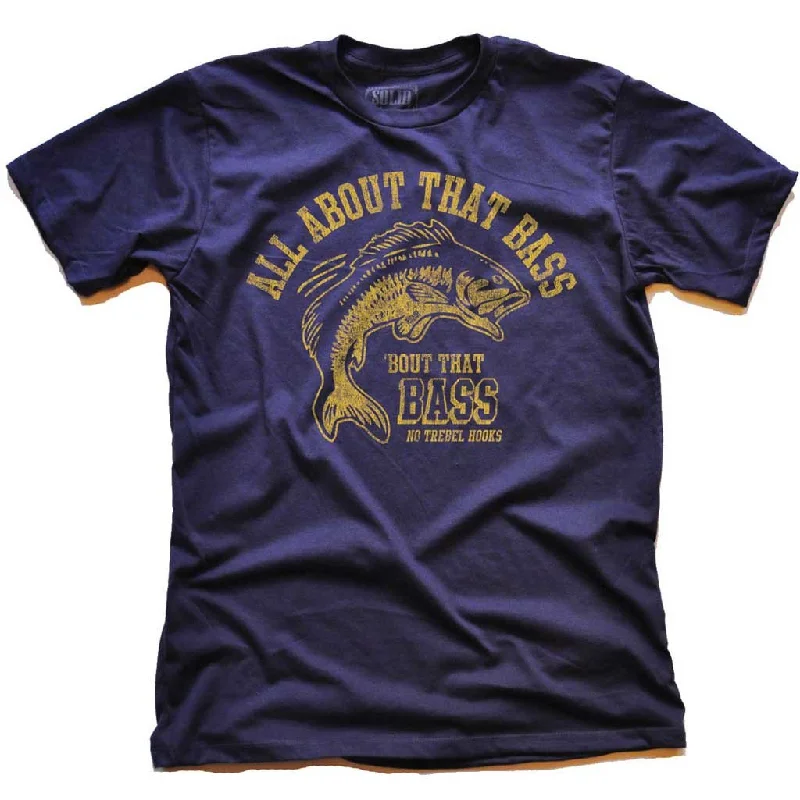 Men's retro t-shirt-All About That Bass T-shirt