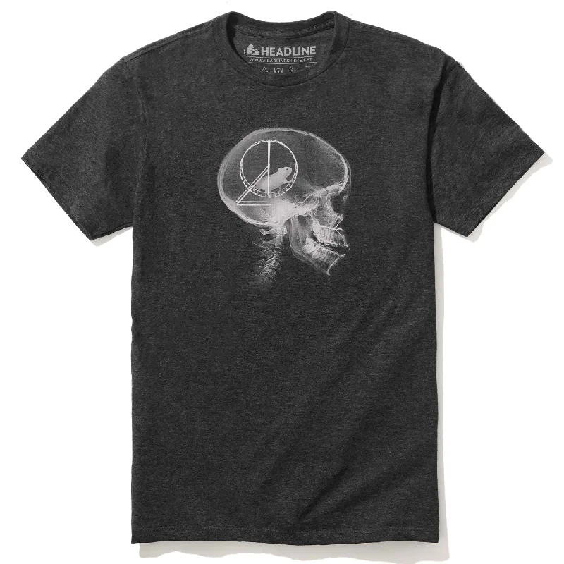 Men's rugby t-shirt-Hamster Head Scan T-Shirt