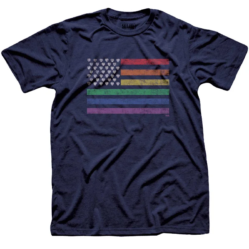 Men's military t-shirt-American Pride T-shirt