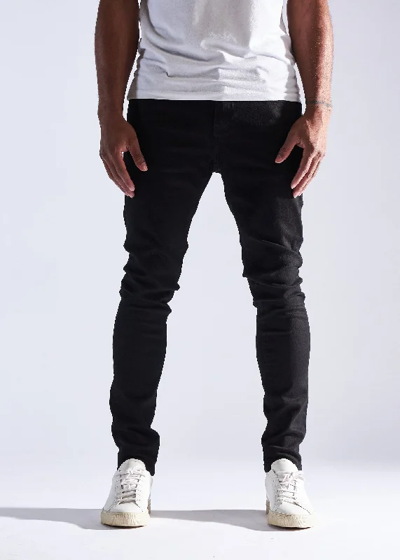 Men's sporty travel pants-Spencer Standard Denim