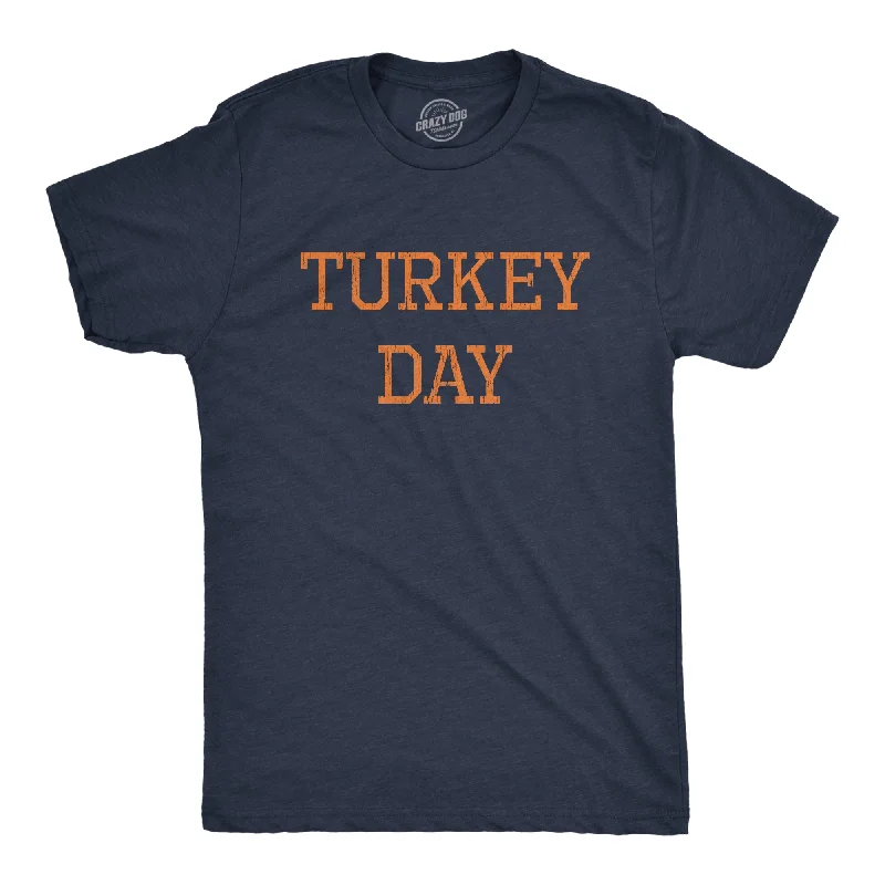 Men's concert t-shirt-Turkey Day Men's T Shirt